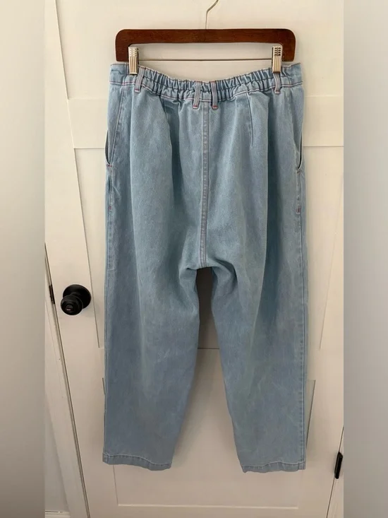 Big Bud Press Denim Hi-Rise Trousers. Size Large. - Picture 4 of 16